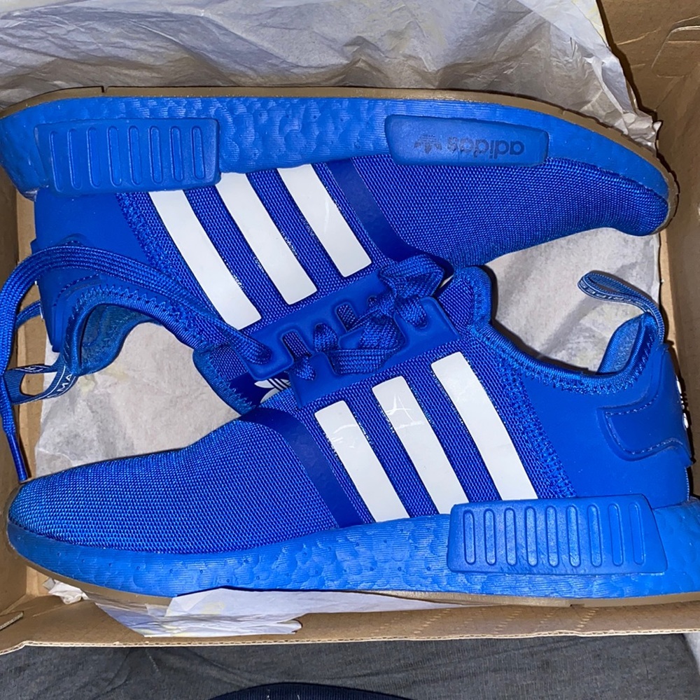 Royal blue adidas NMD_R1J